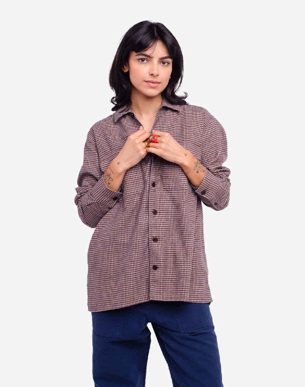 Olow Chemise Decré Cyno Marron