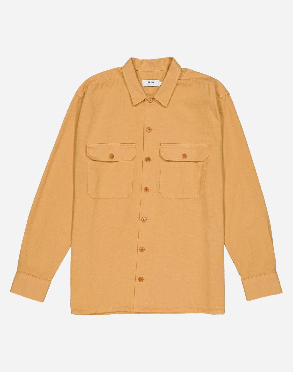Olow Chemise Decré Manteca Ocre