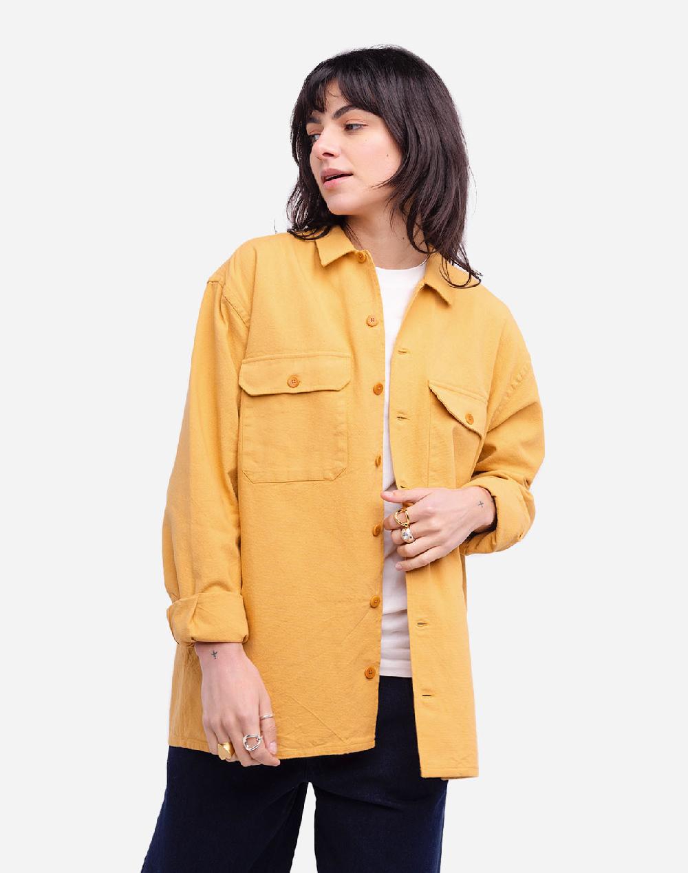 Olow Chemise Decré Manteca Ocre