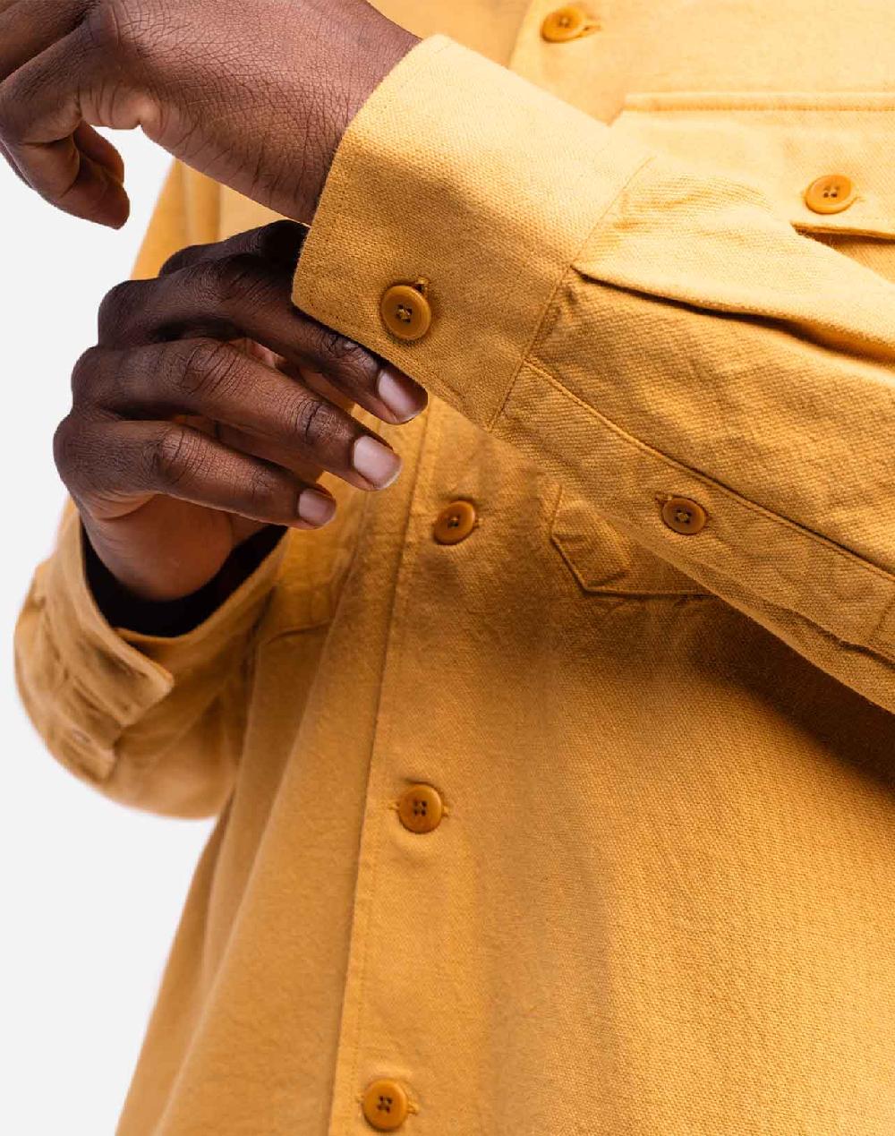 Olow Chemise Decré Manteca Ocre