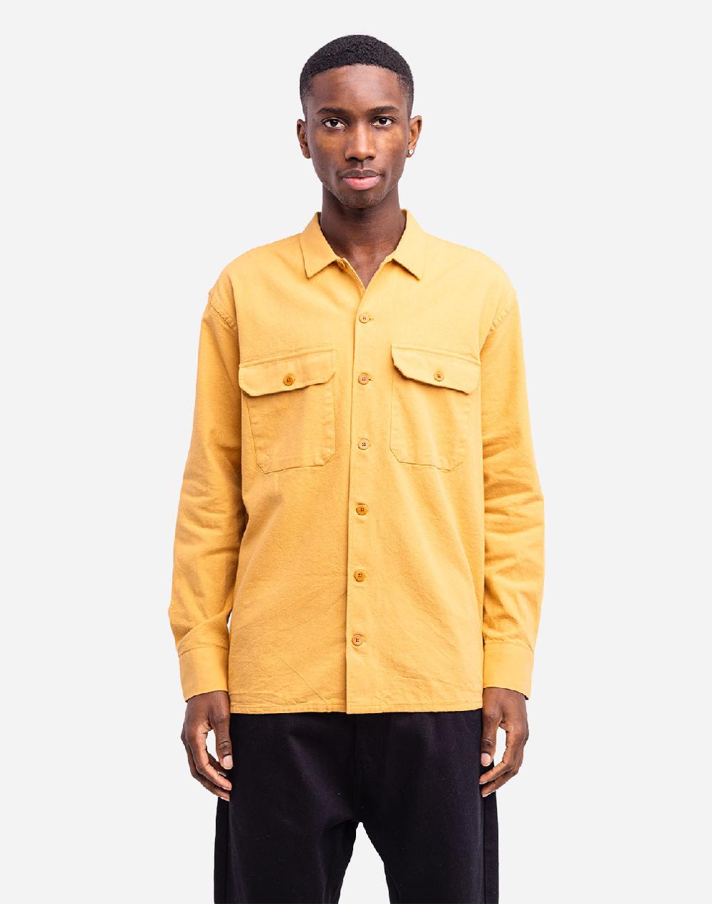 olow Chemise Decré Manteca ocre