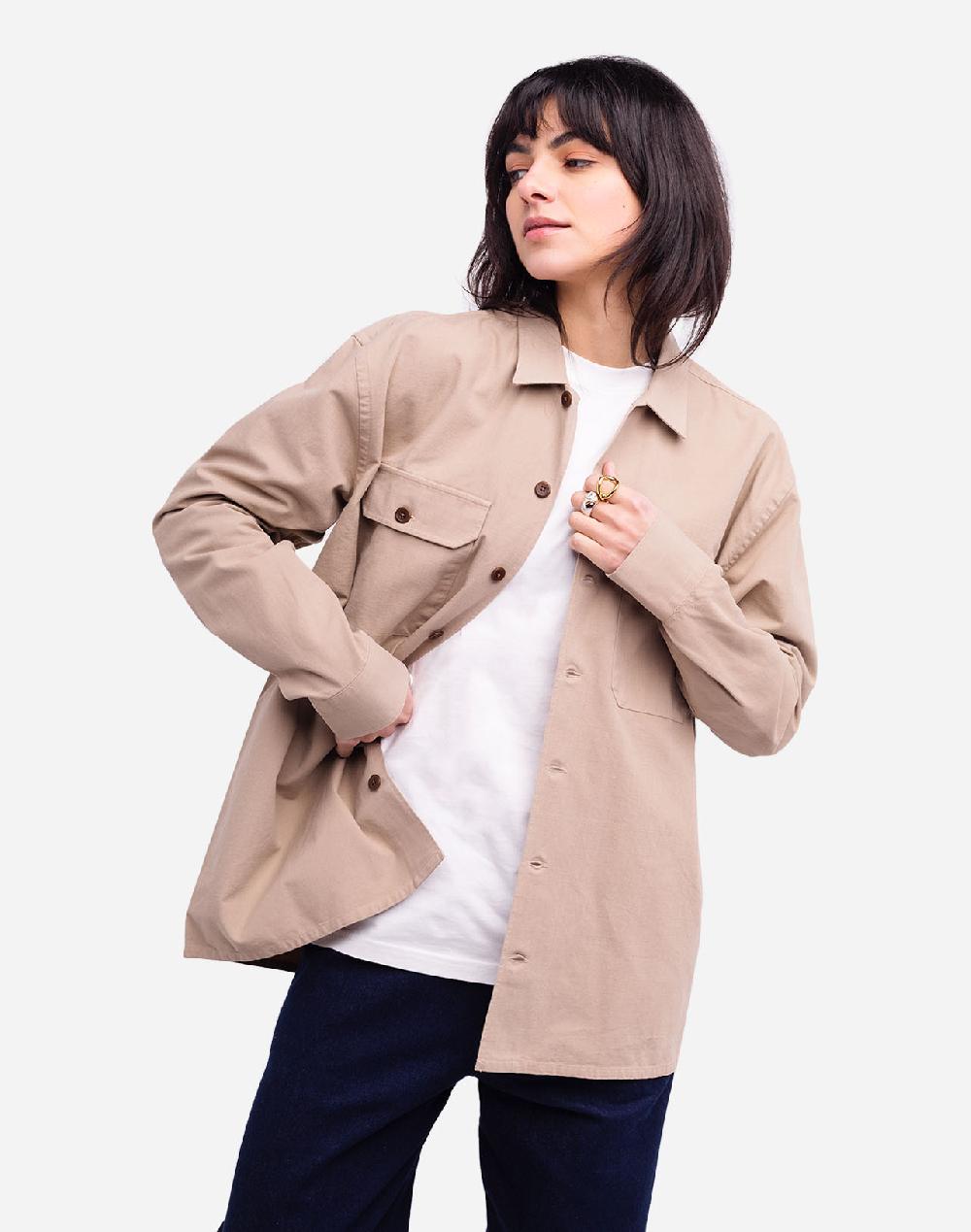Olow Chemise Decré Nelder Beige