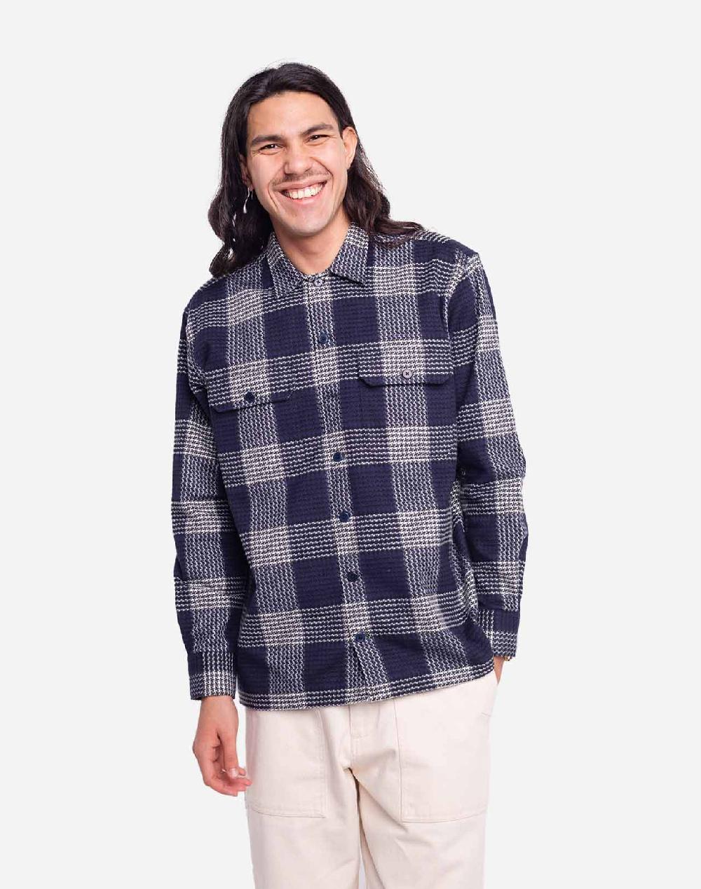 Olow Chemise Decré Puck Marine