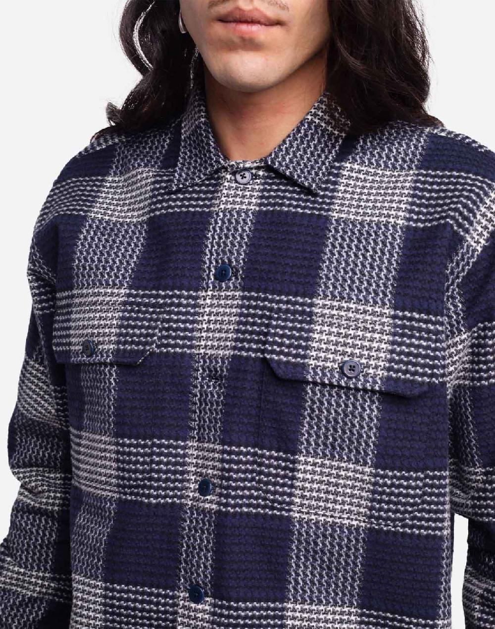 Olow Chemise Decré Puck Marine