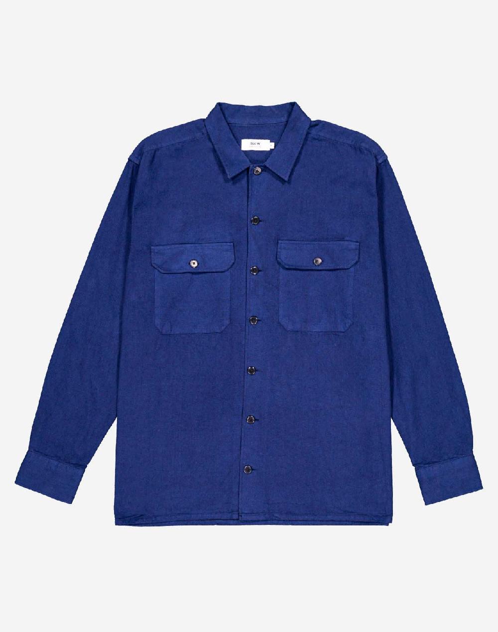 Olow Chemise Decré Skome Bleu Outremer