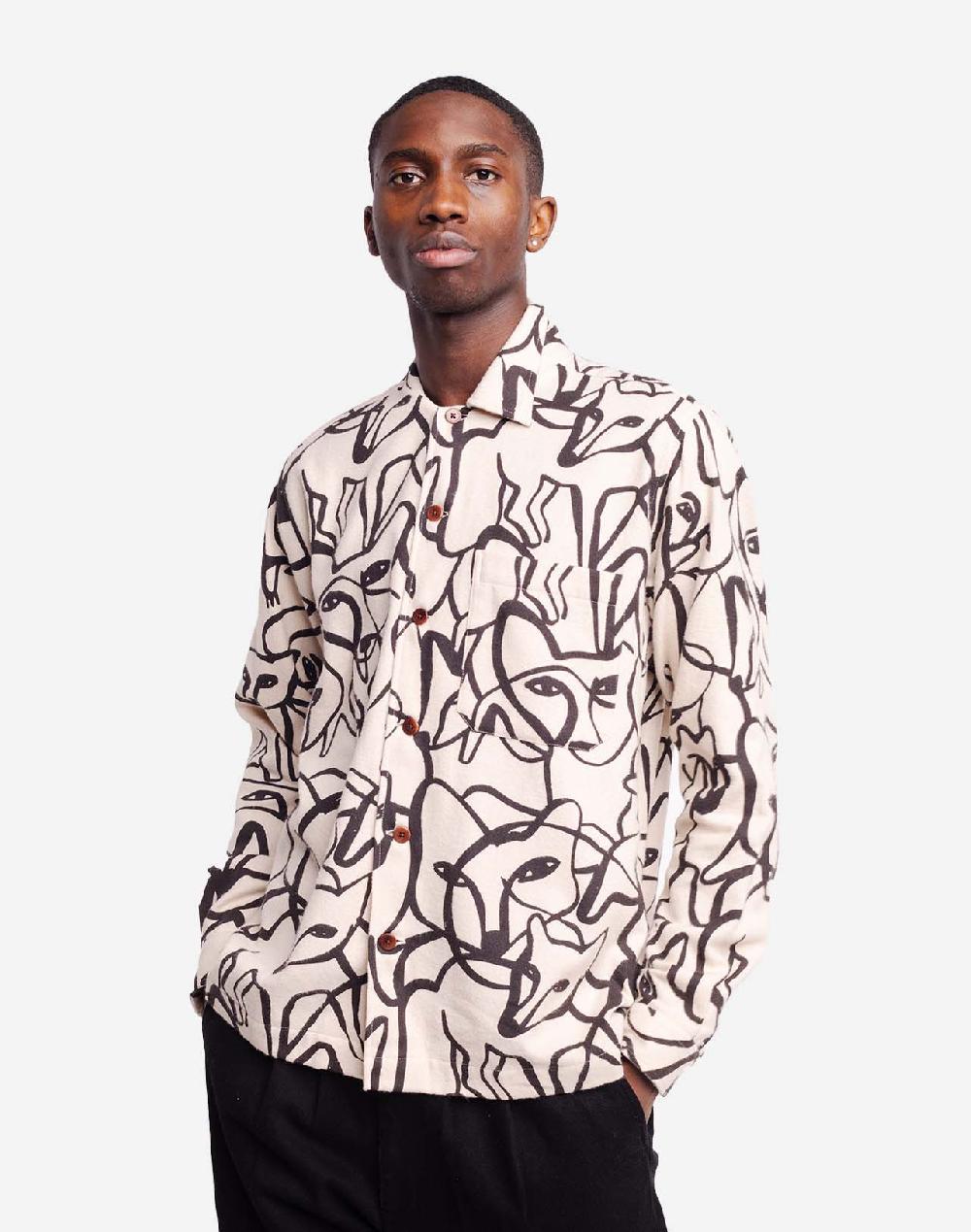 Olow Chemise Slow Goupil écru