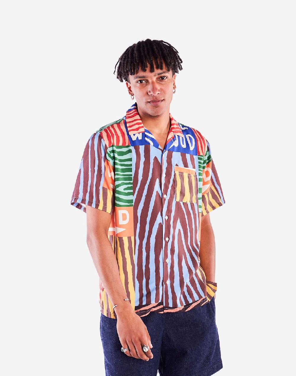 olow Chemisette Aloha Firewood multicolore