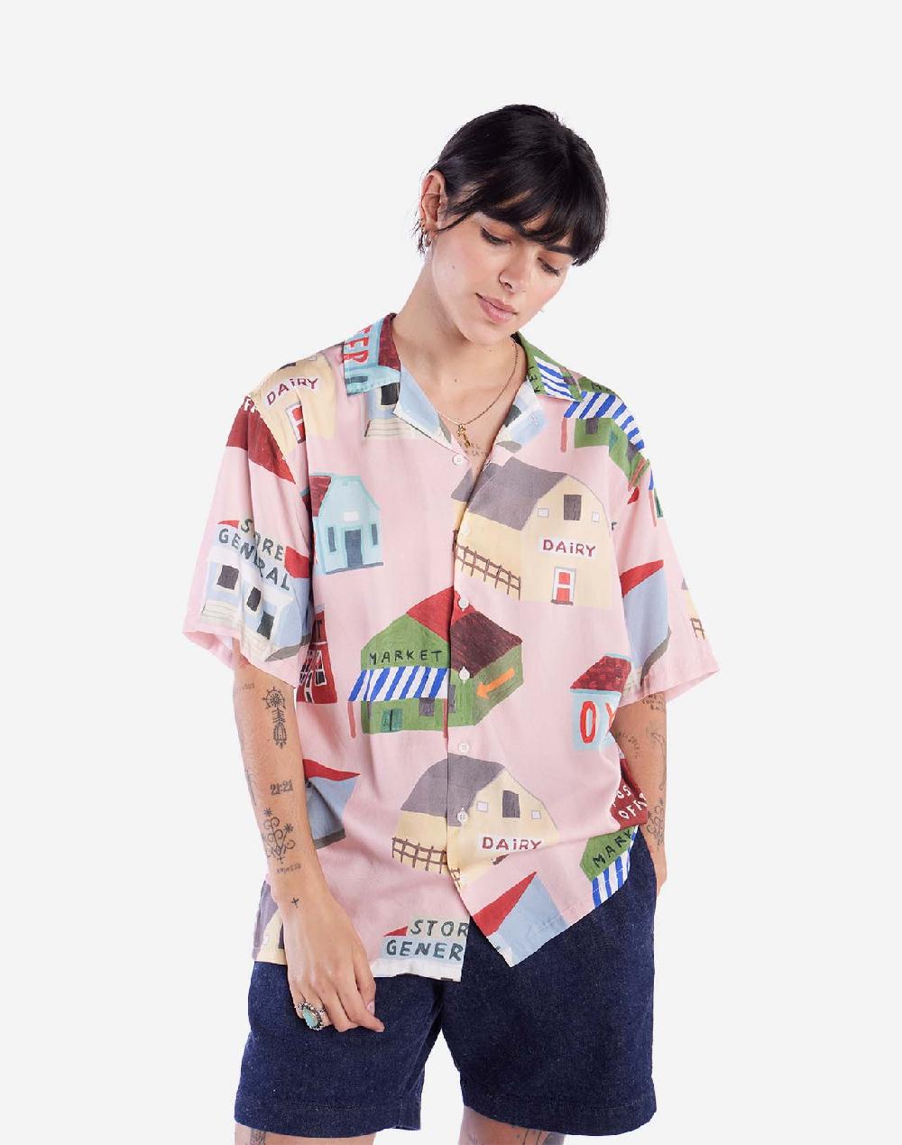 Olow Chemisette Aloha Stores Multicolore