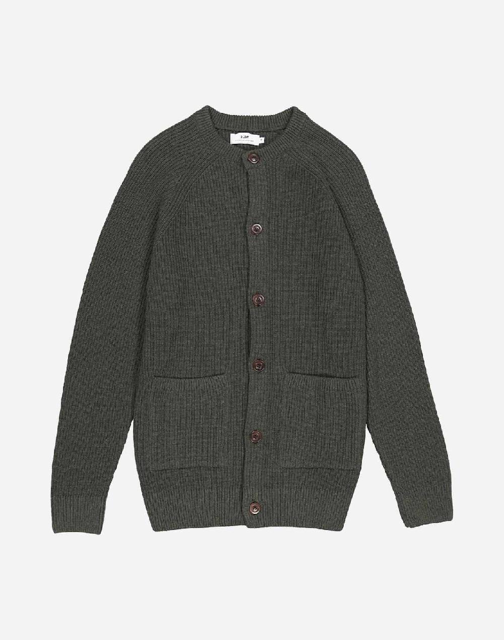 Olow Gilet Tricot Vert Forêt