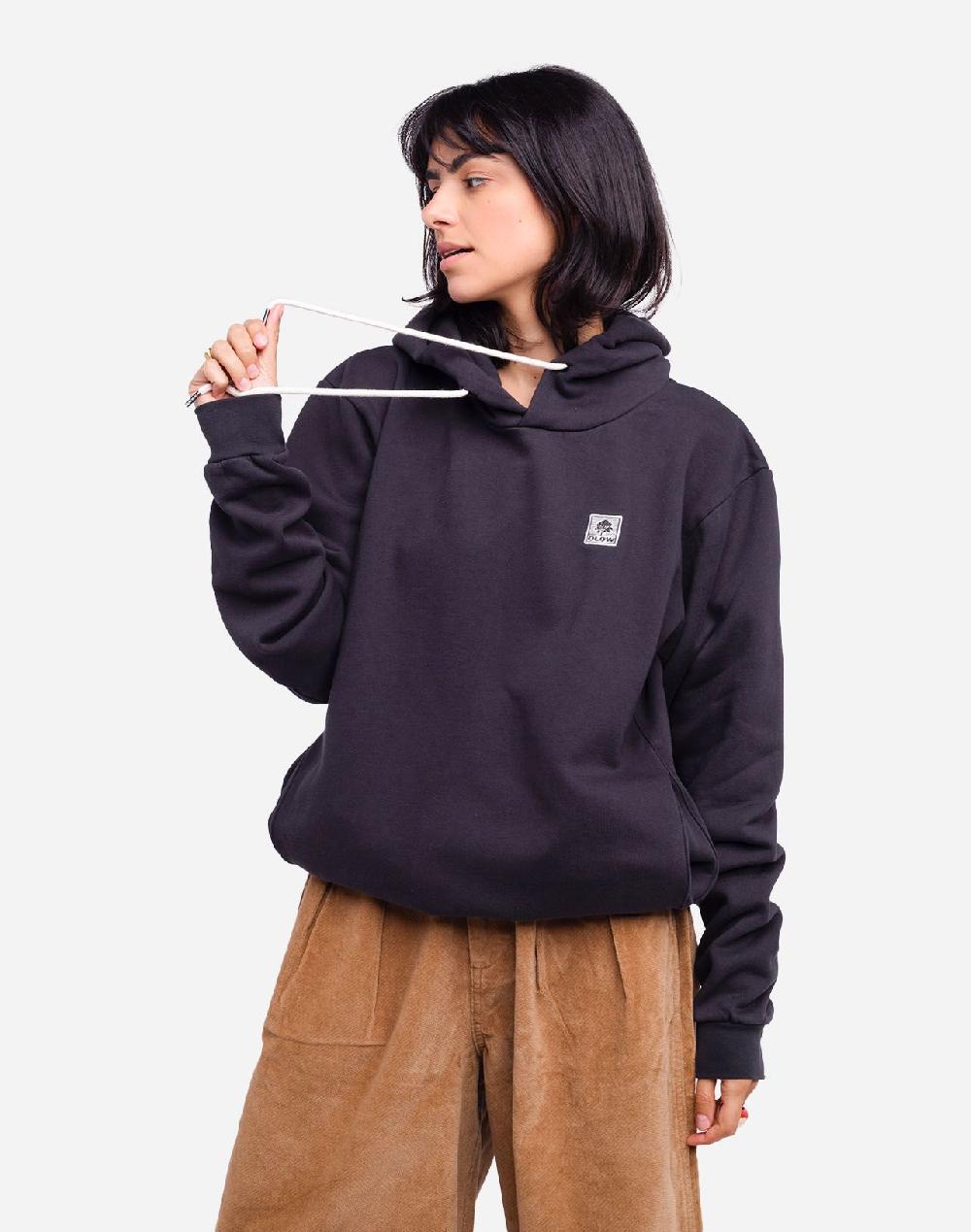 Olow Hoodie Celsius Noir Carbone