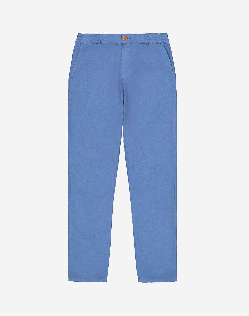Olow Pantalon Chino Bleu Cobalt