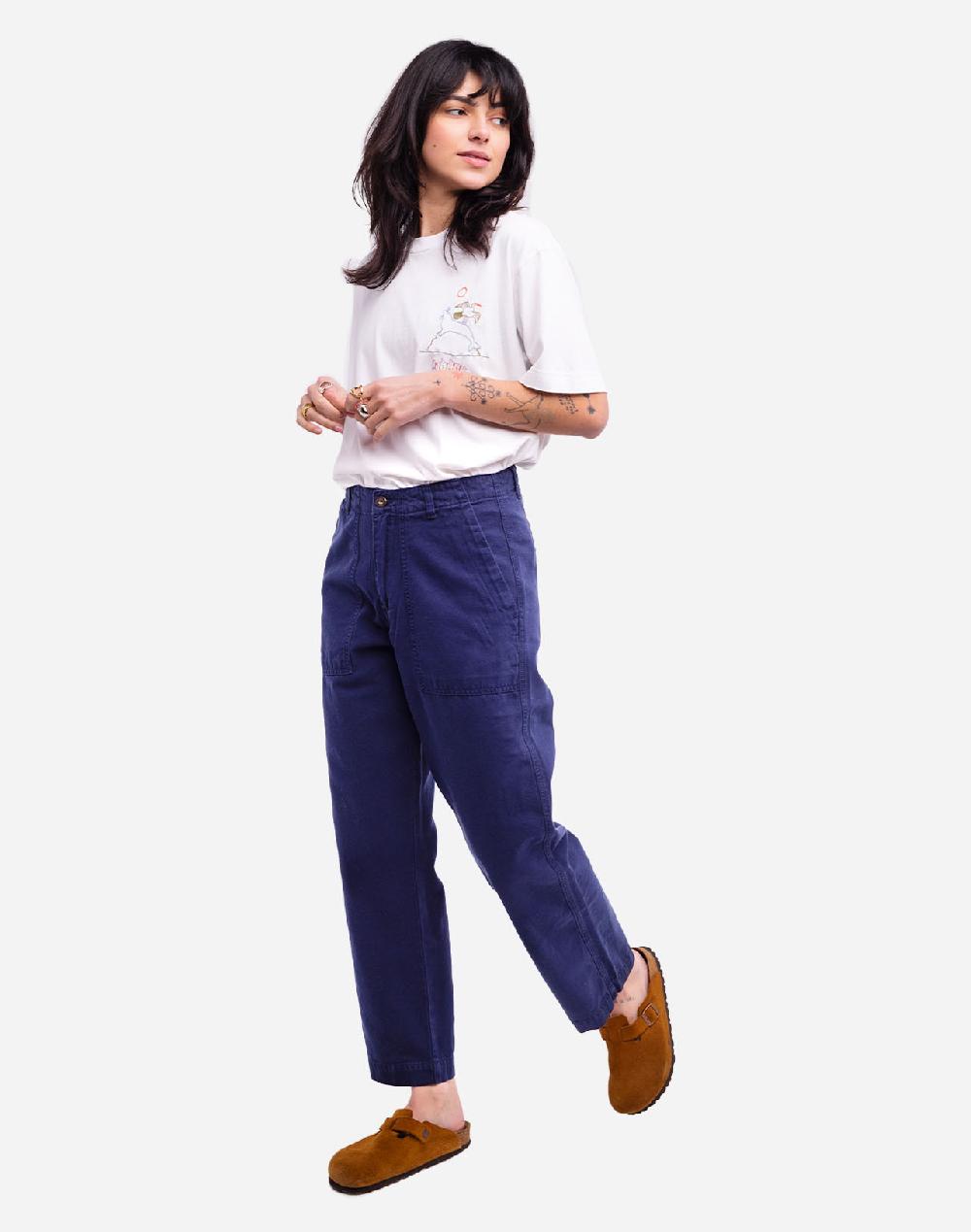Olow Pantalon Gamal Bleu Outremer