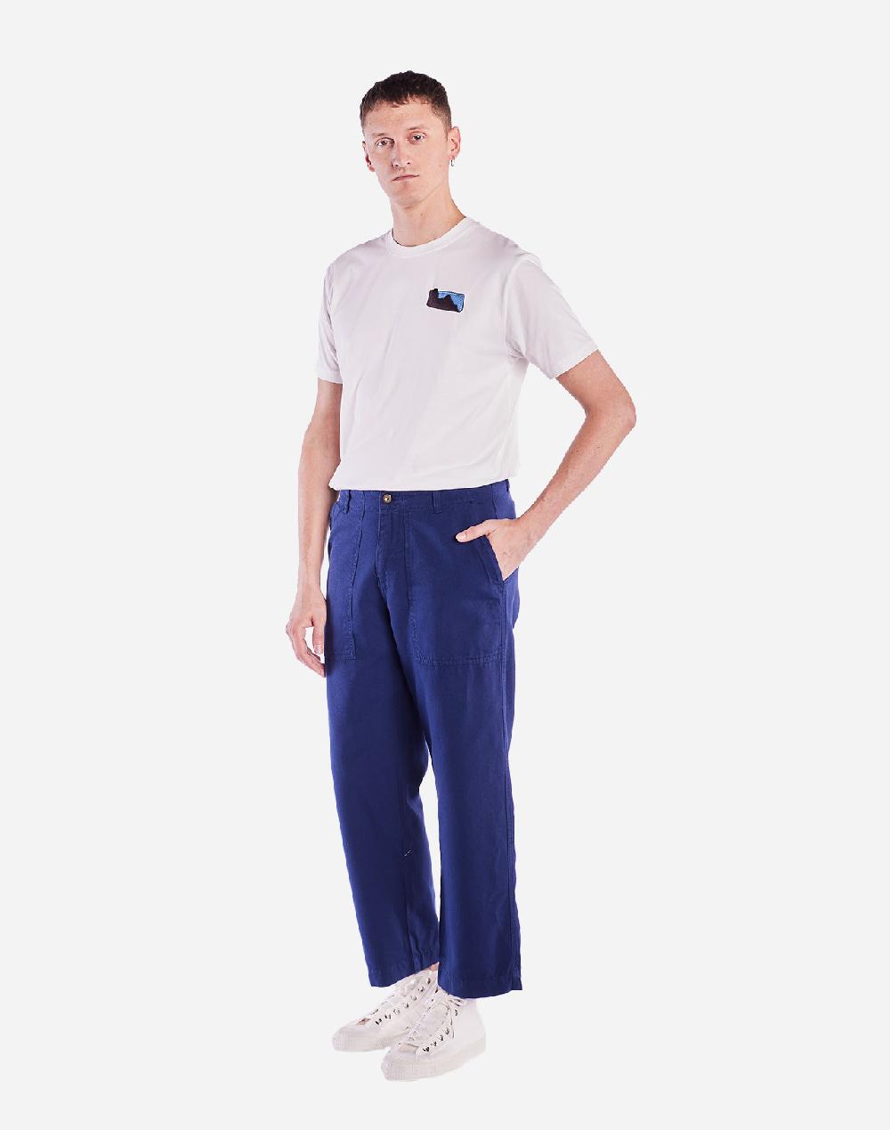 Olow Pantalon Gamal Bleu Outremer