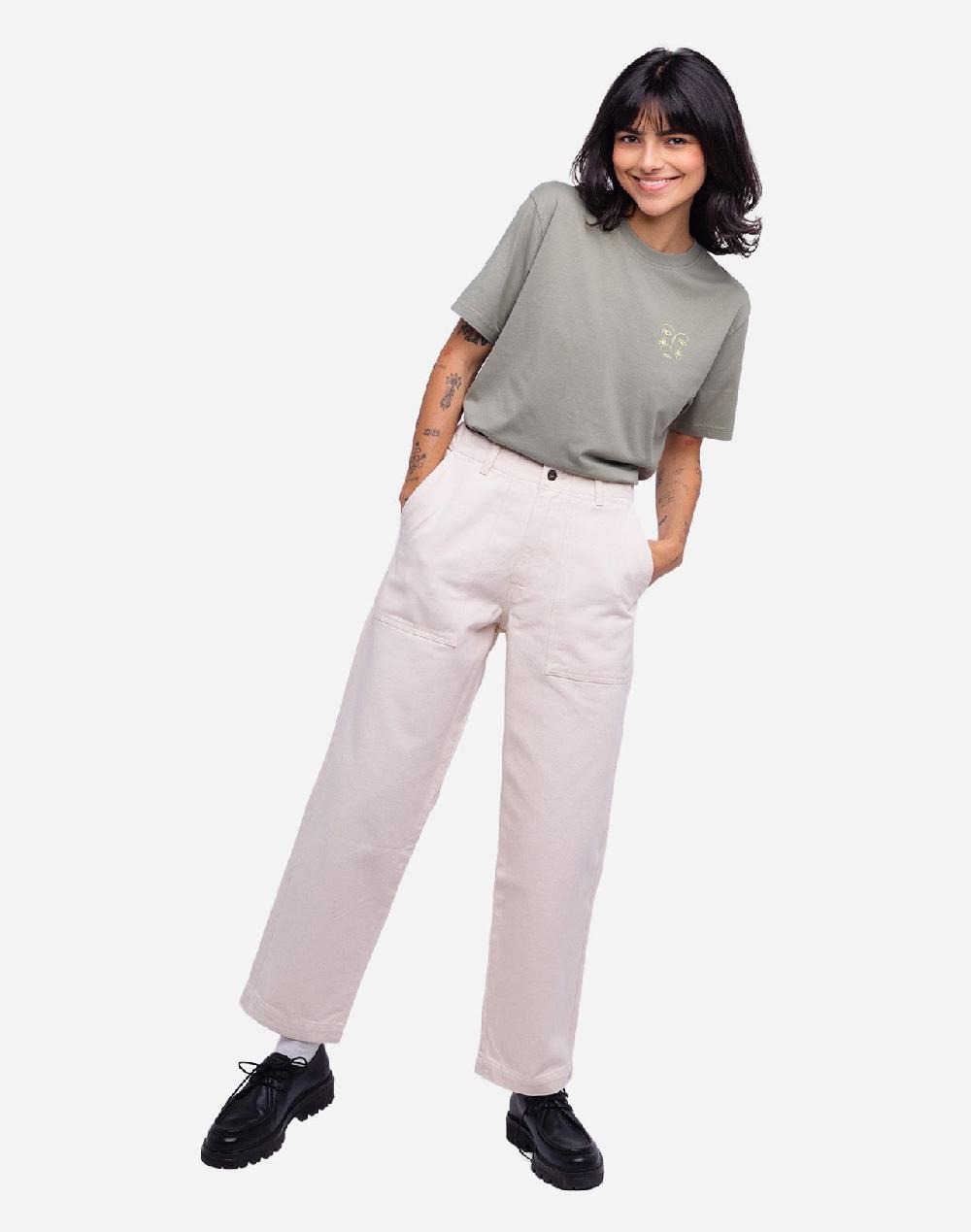olow Pantalon Gamal écru