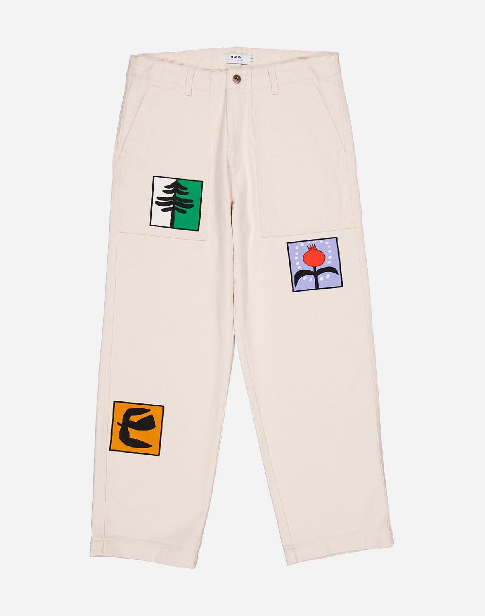 Olow Pantalon Gamal Ona écru Naturel