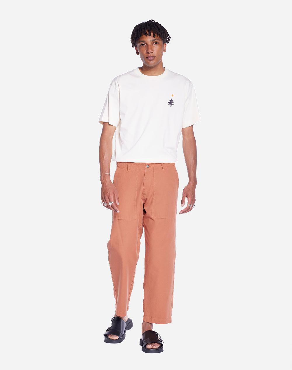 olow Pantalon Gamal terre de Sienne