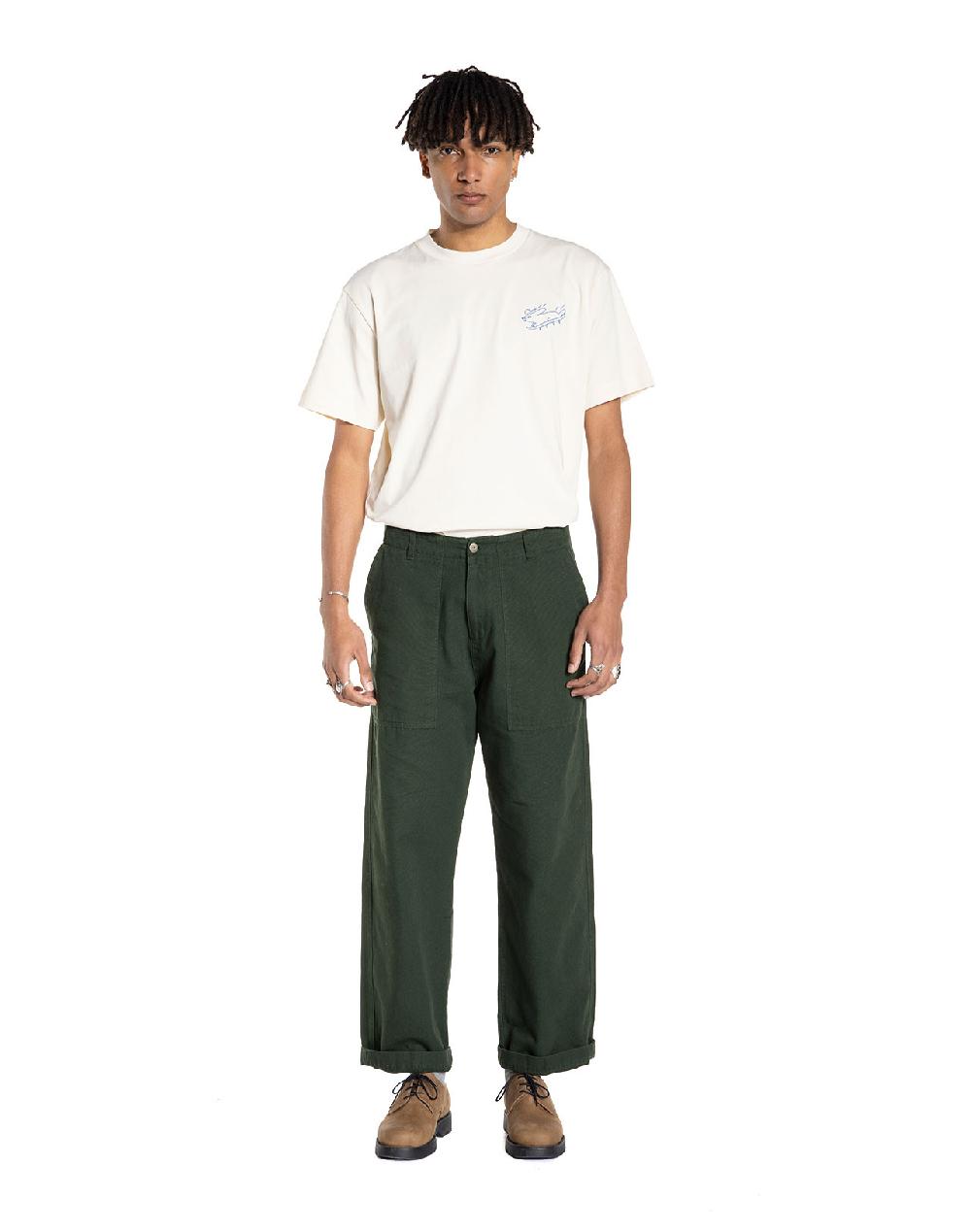 olow Pantalon Gamal vert forêt