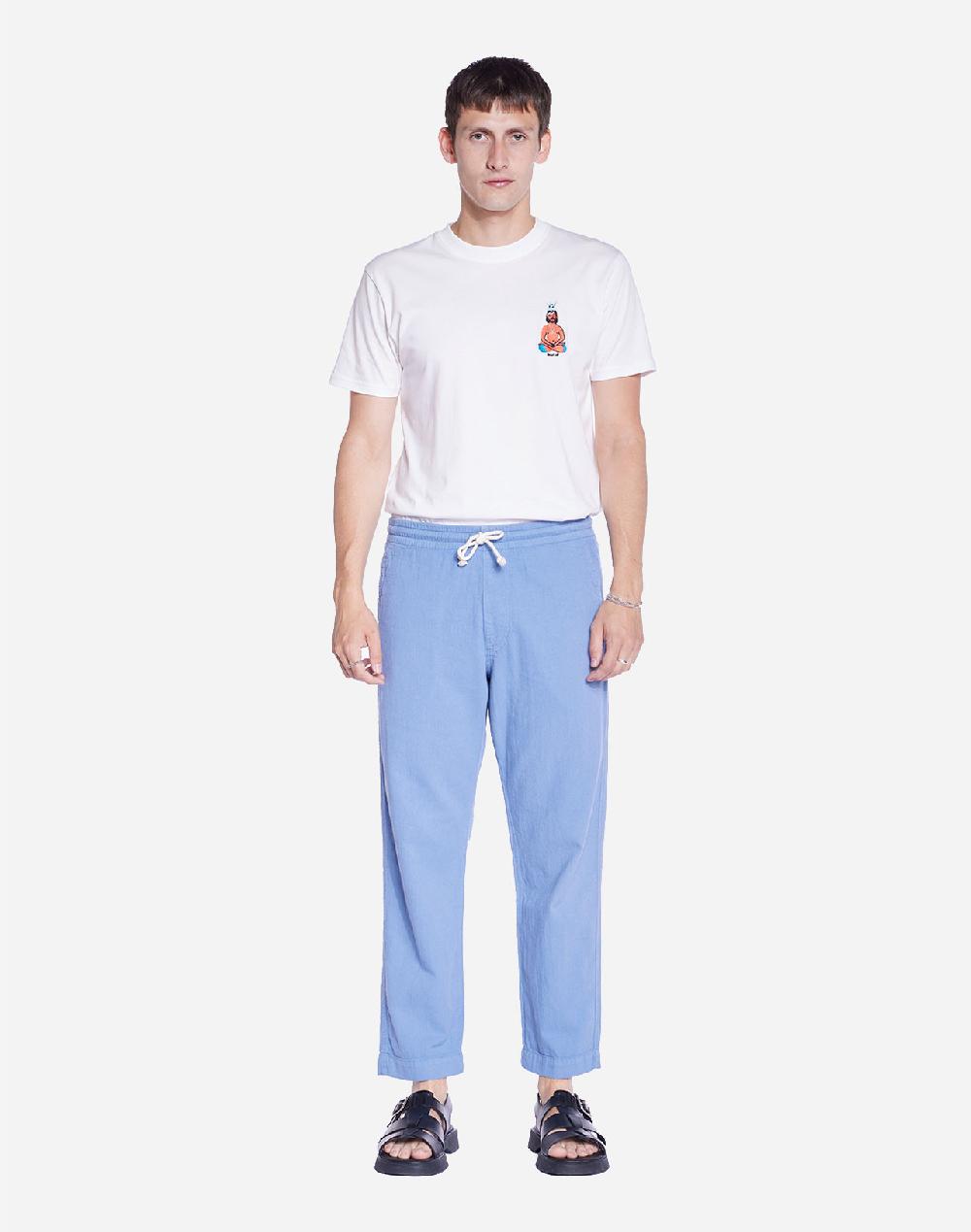Olow Pantalon Hatha Bleu Azur