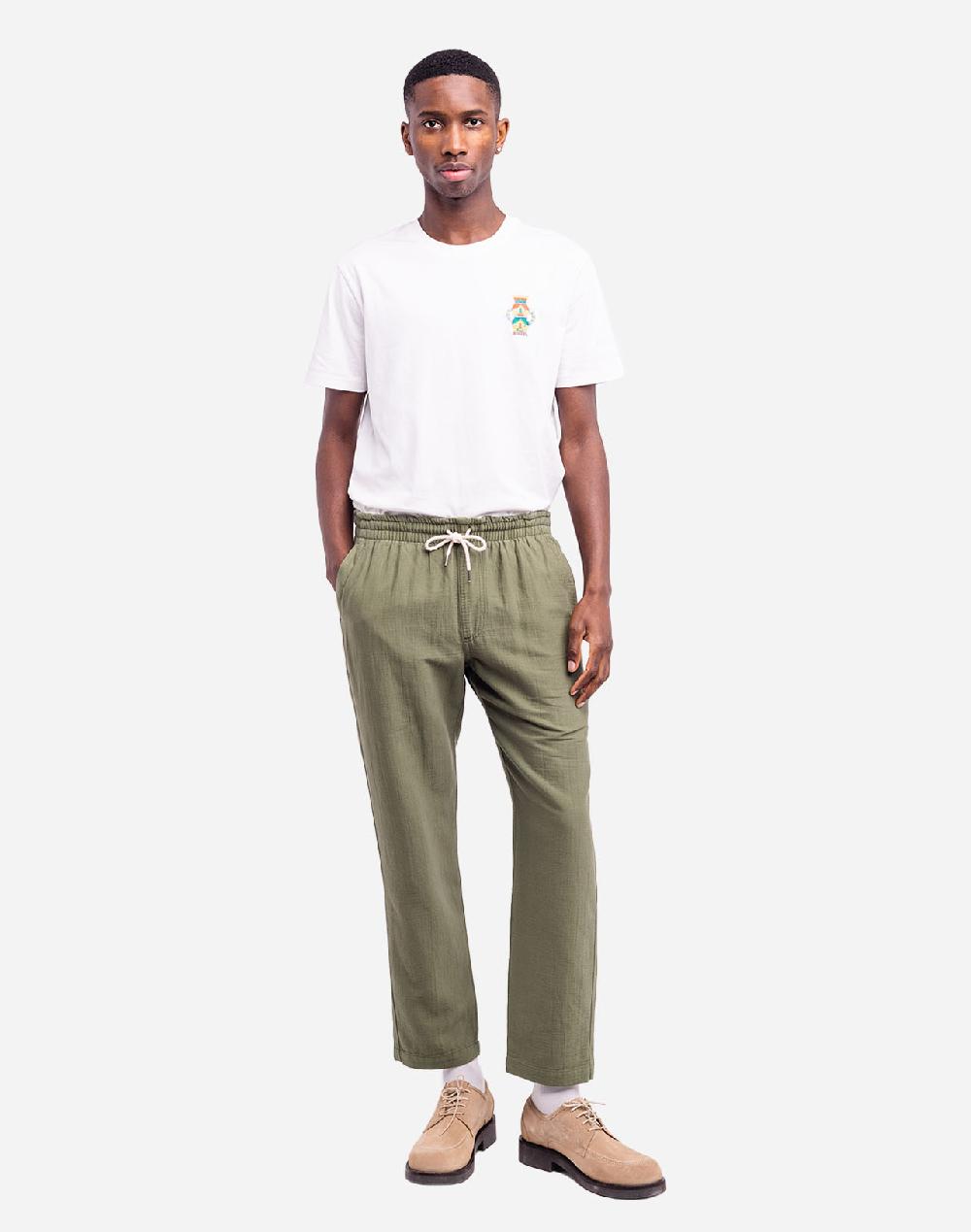 Olow Pantalon Hatha Vert Olive