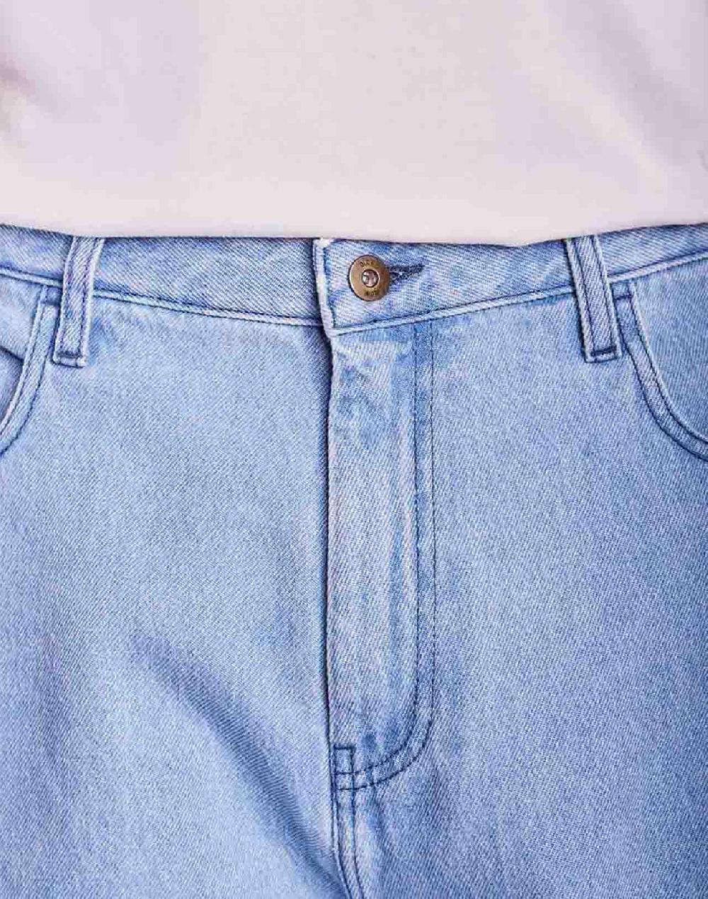 Olow Pantalon Jacquot Denim Clair