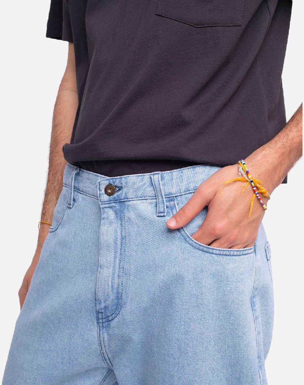 Olow Pantalon Jacquot Denim Clair