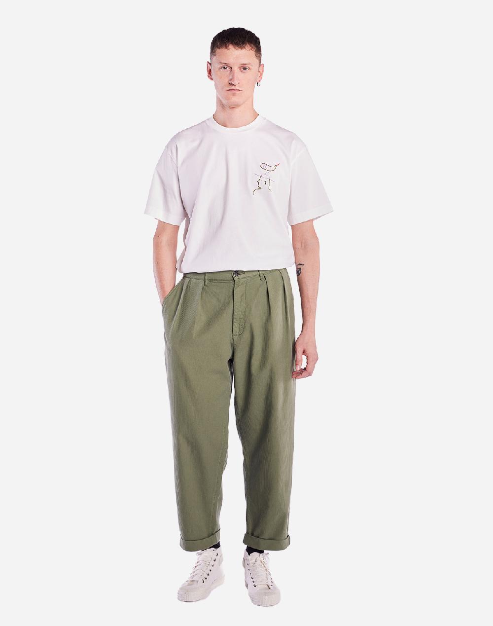 olow Pantalon Sembo vert olive