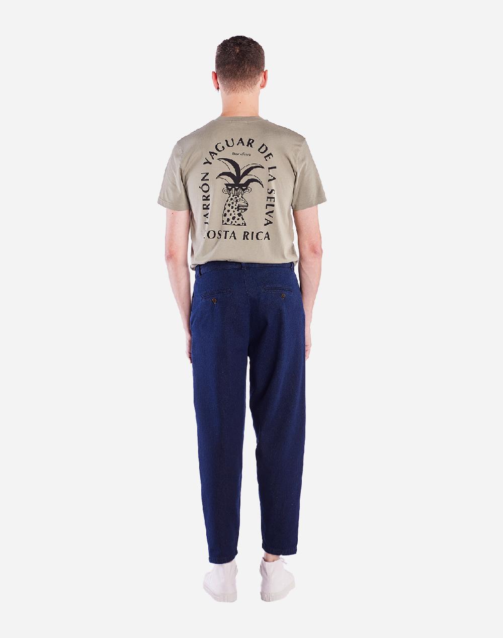 Olow Pantalon Swing Denim Foncé