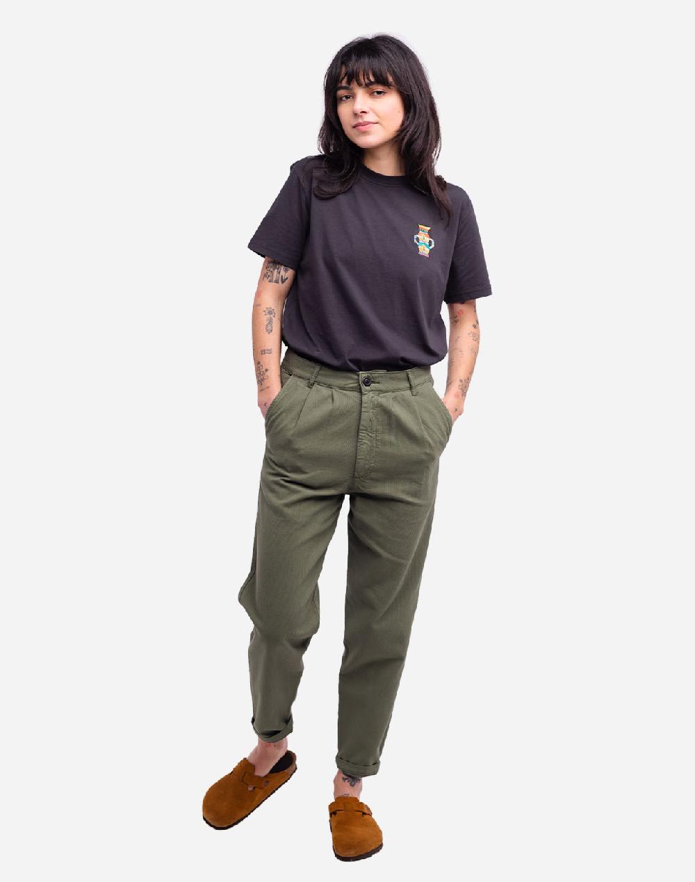 Olow Pantalon Swing Vert Olive