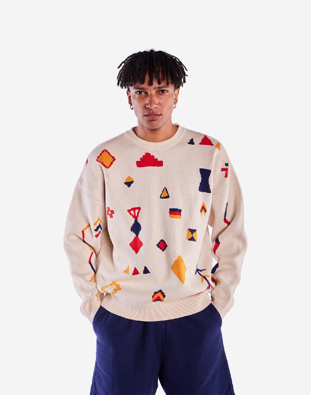 olow Pull Azilal écru