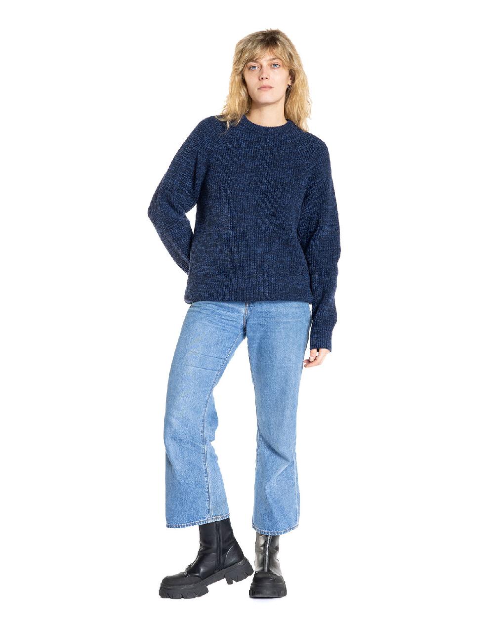 Olow Pull Equinoxe Bleu Chiné