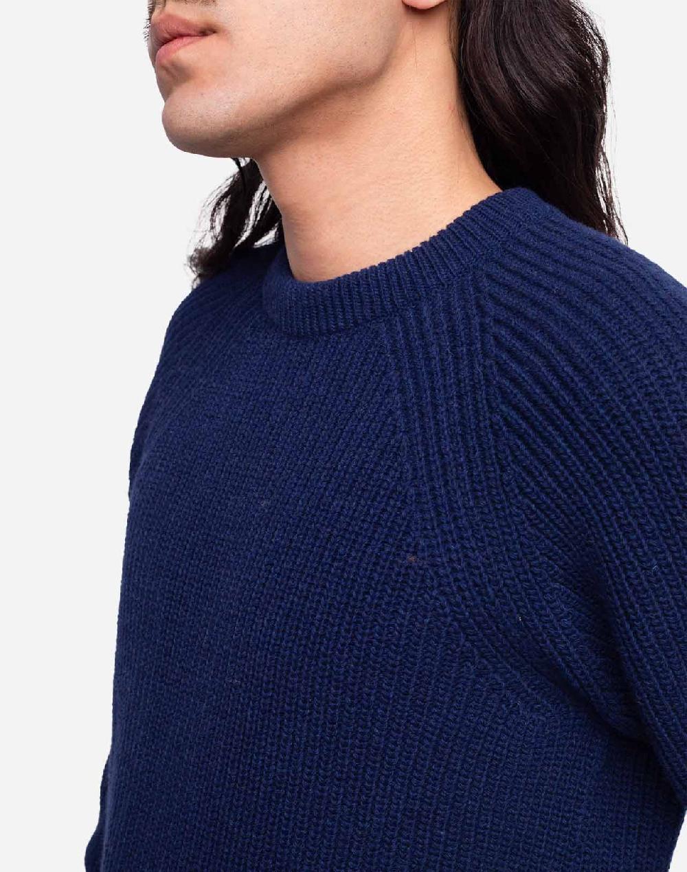 Olow Pull Equinoxe Bleu Indigo