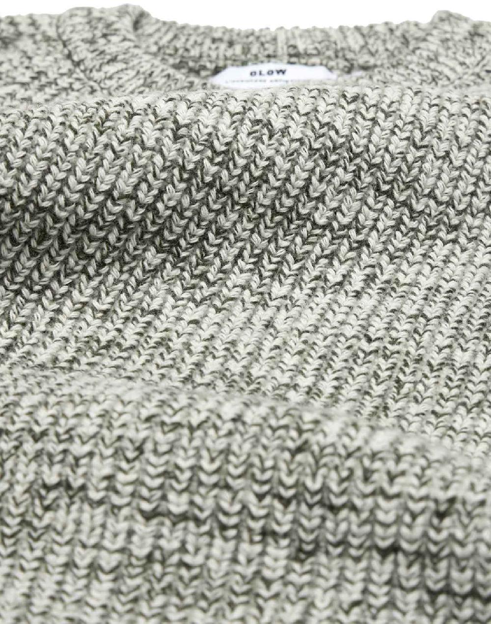 Olow Pull Equinoxe écru Chiné