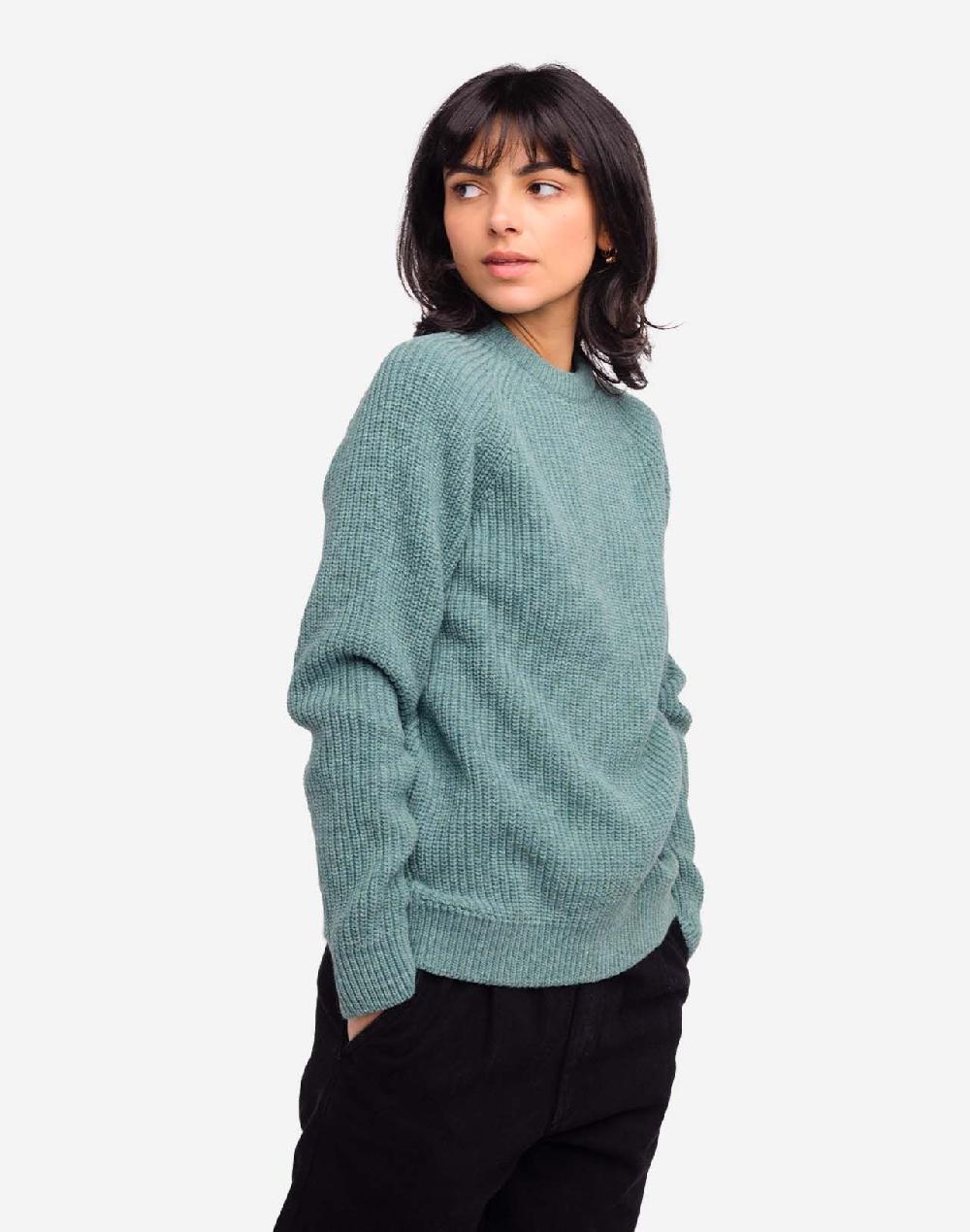 Olow Pull Equinoxe Vert émeraude