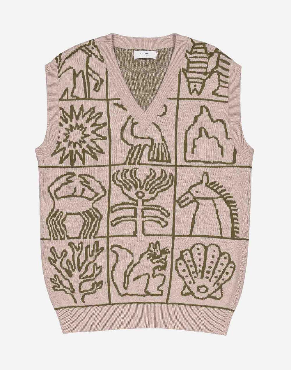 Olow Pull Sans Manches Gernow Beige