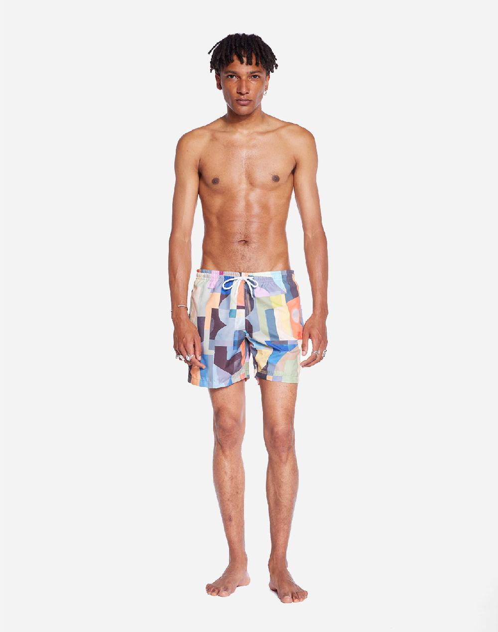 olow Short de bain Abstract