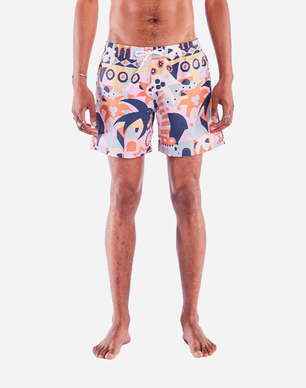 olow Short de bain Guanacaste multicolore