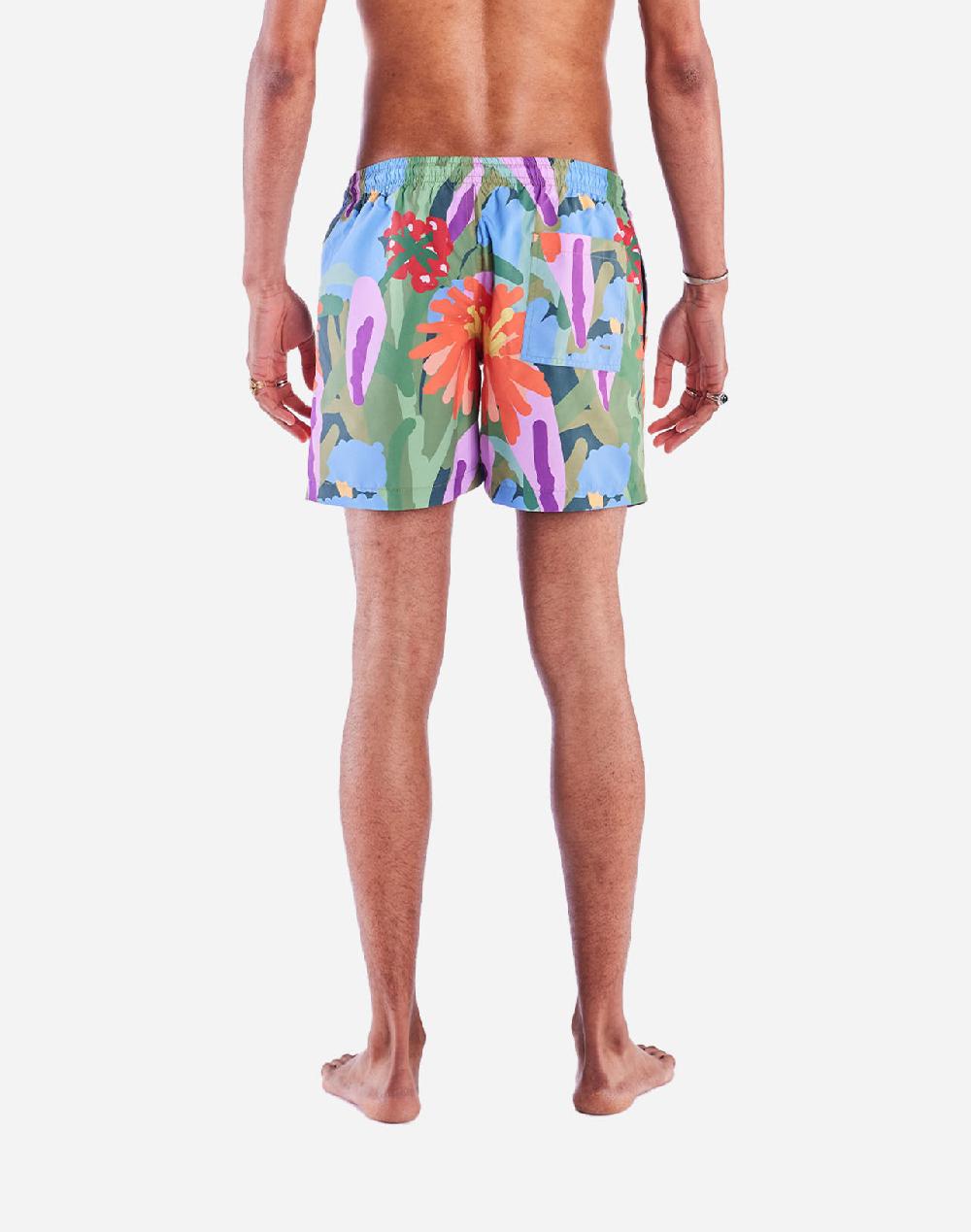 Olow Short De Bain Wildflowers Multicolore