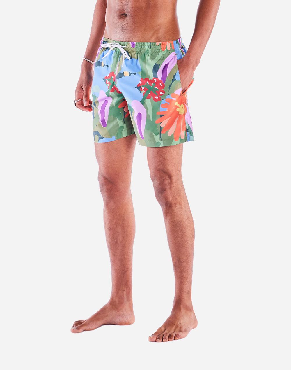 olow Short de bain Wildflowers multicolore