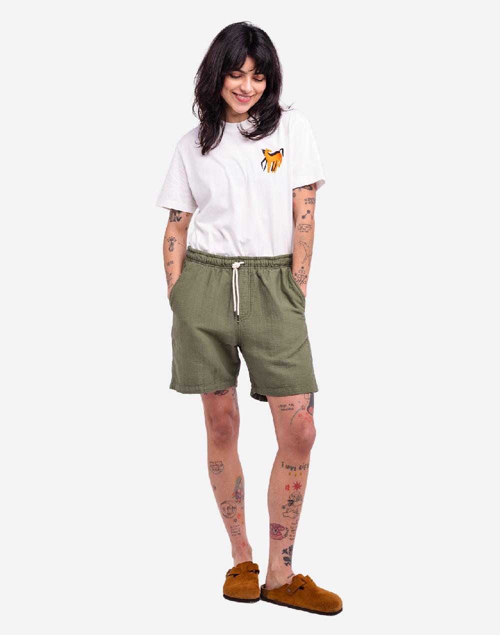 Olow Short Gujo Vert Olive