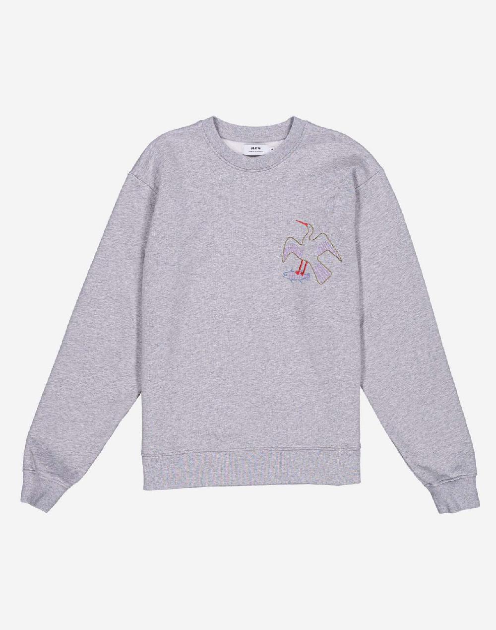 Olow Sweat Bude Gris Chiné