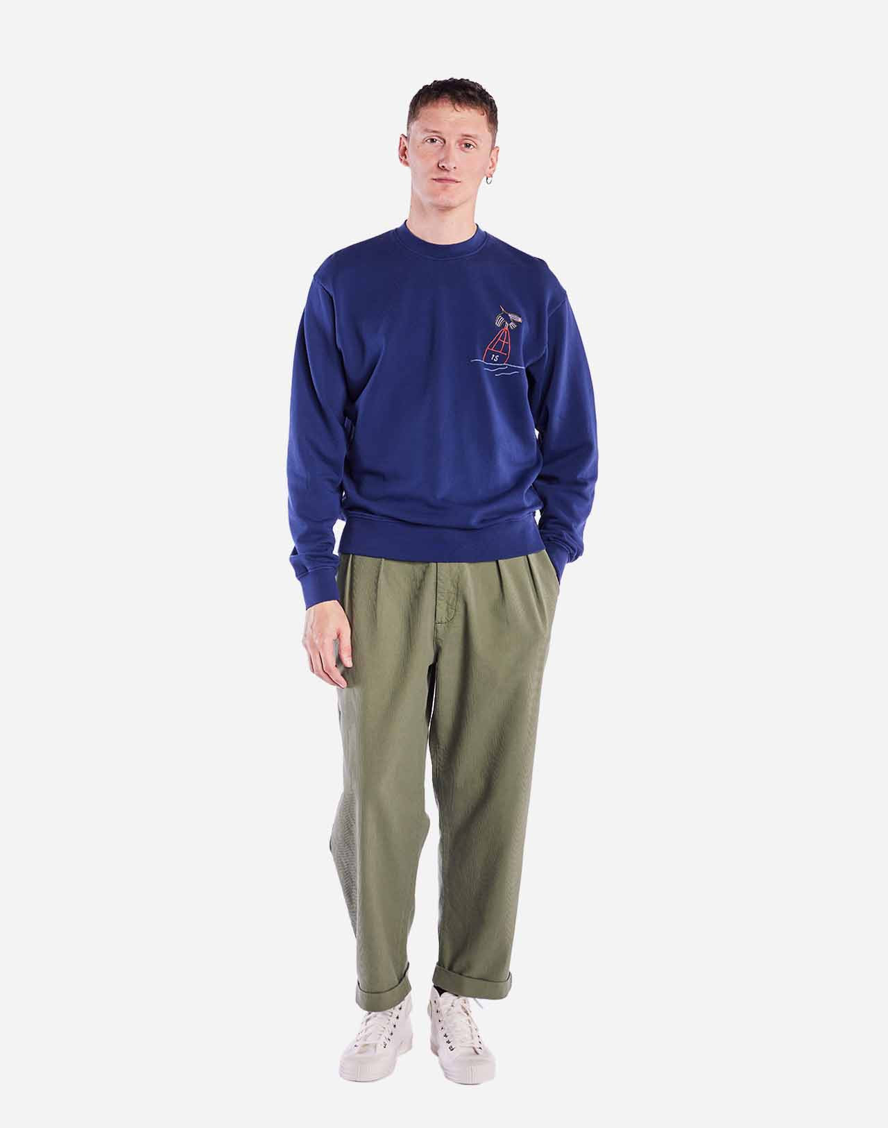 Olow Sweat Buoy Bleu Outremer