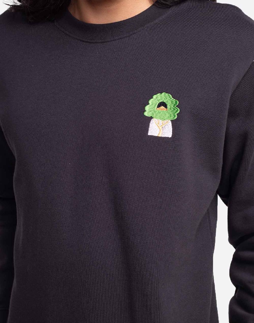 Olow Sweat Green Head Noir Carbone