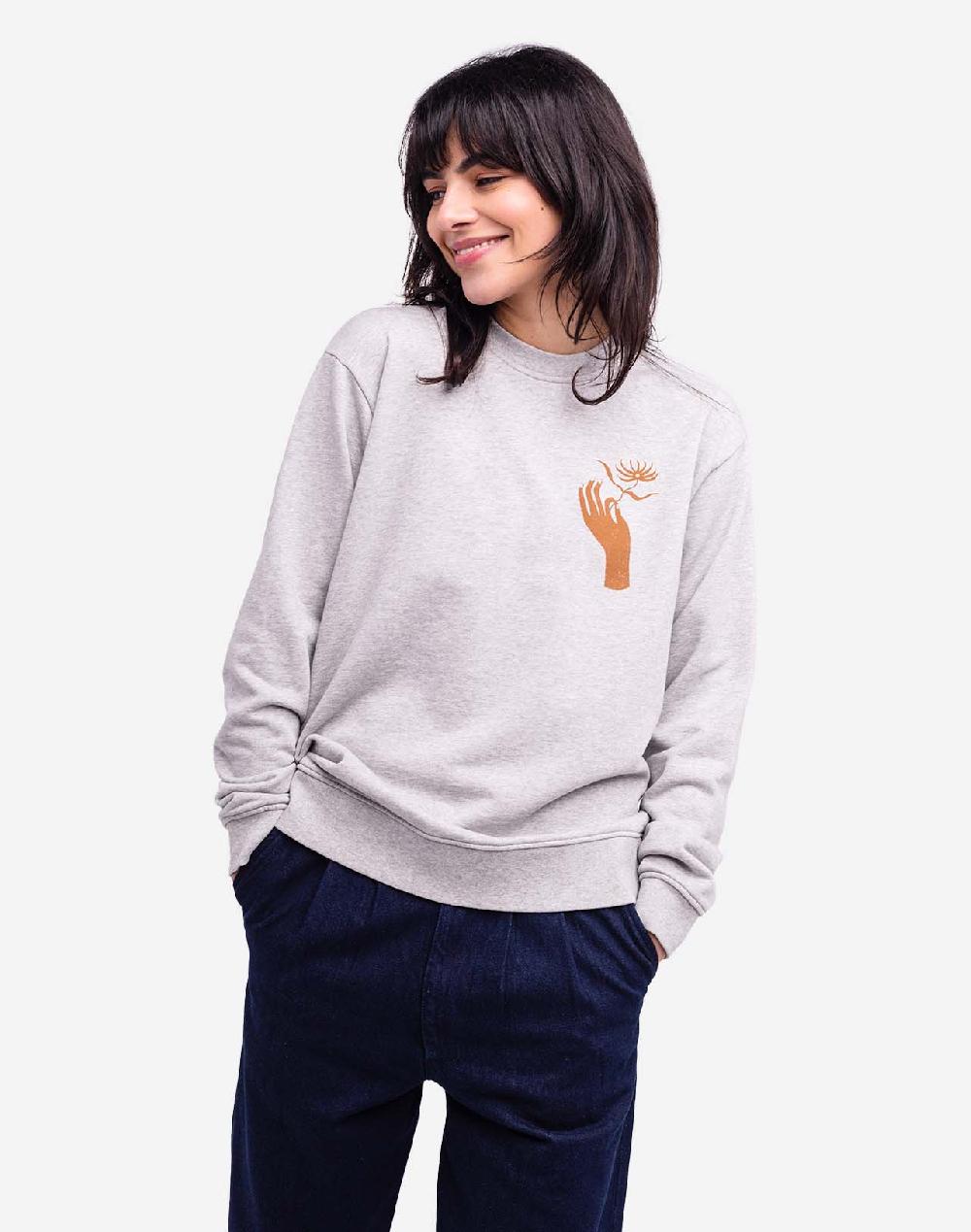 Olow Sweat Labyrinth Dahlia Gris Chiné