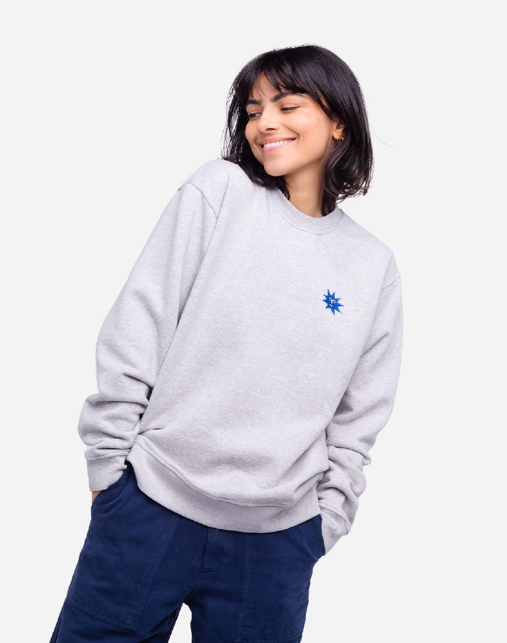 olow Sweat Night Bird gris chiné