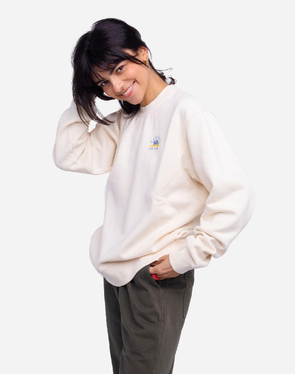 Olow Sweat Slow Life Ivoire