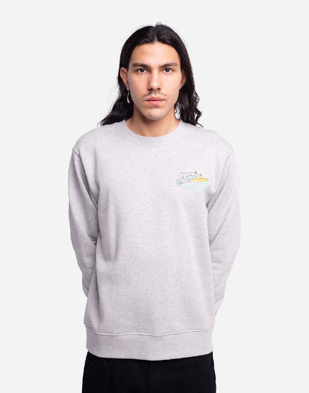 Olow Sweat Yacht Club Gris Chiné