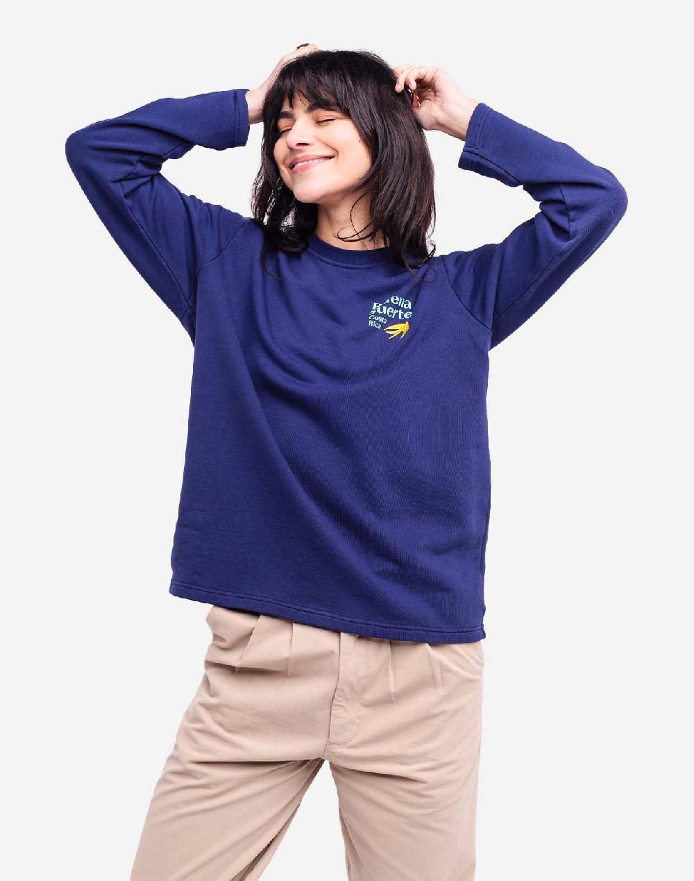 Olow Sweat Zebu Glory Bleu Outremer