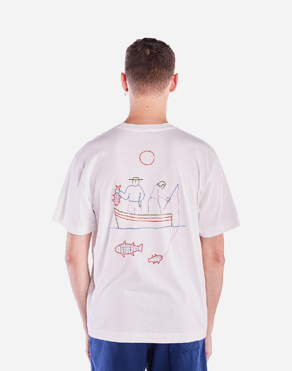 Olow T-shirt Ample Grimsby écru