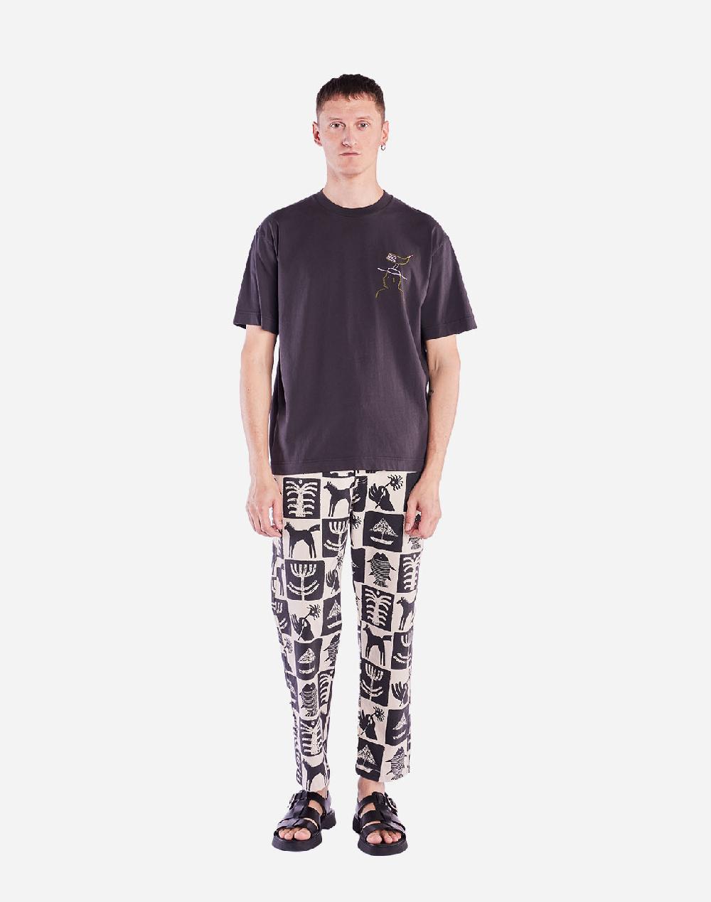 Olow T-shirt Ample Hat Roost Noir Carbone