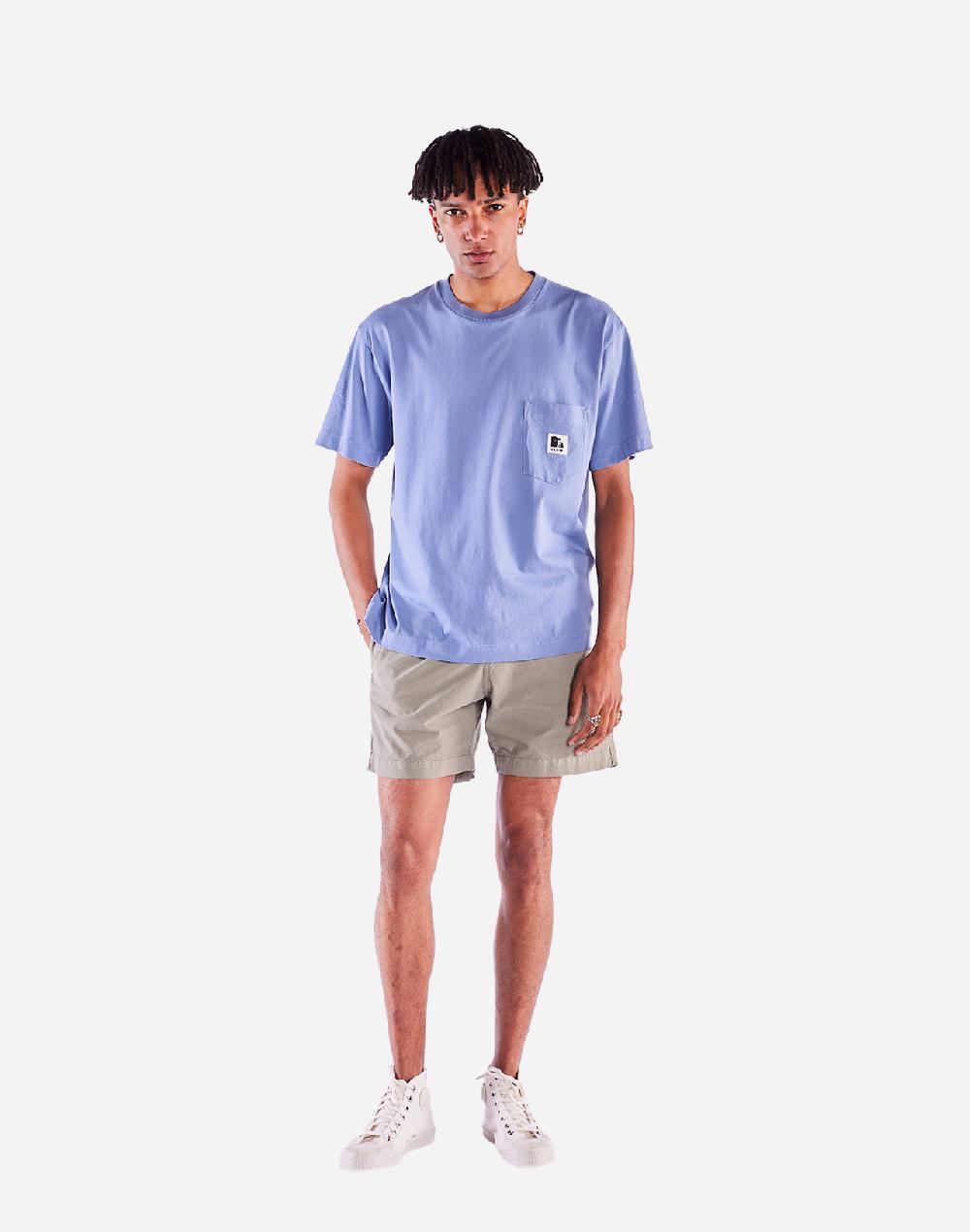 Olow T-shirt Ample Japo Bleu Azur